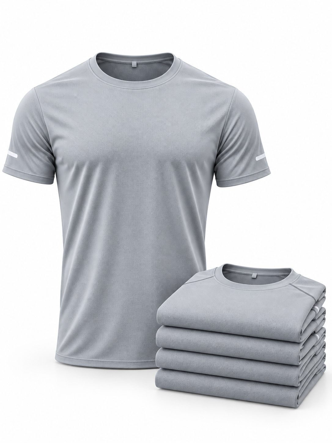 Men's Quick-Dry Training T-Shirts 5-Pack