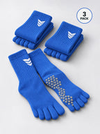 Five-Toe Grip Sports Socks