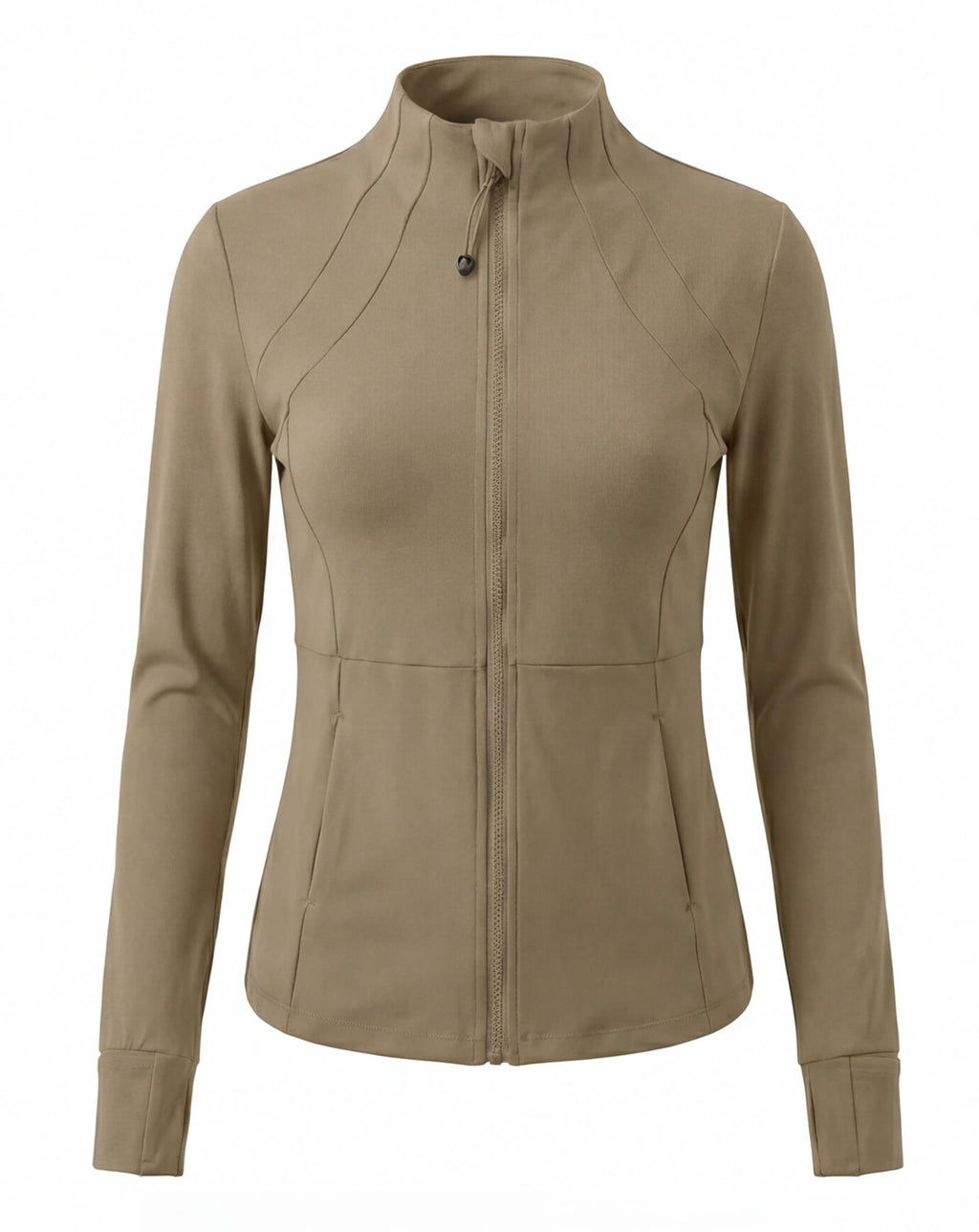 Women’s Full-Zip Training Jacket with Stand Collar