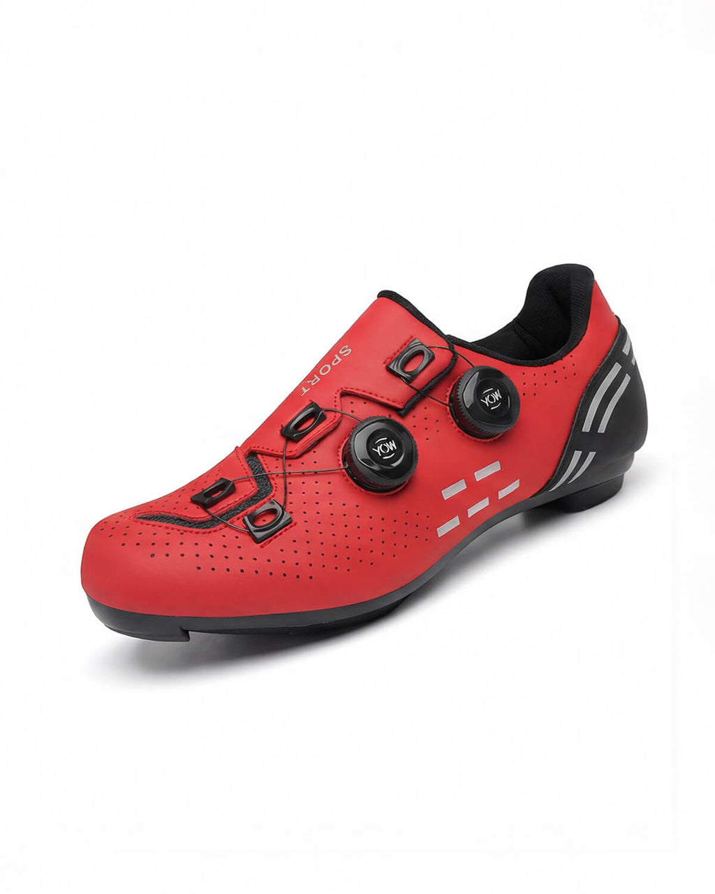 Cycling Shoes with Dual Dial Fit and Cleat Sole