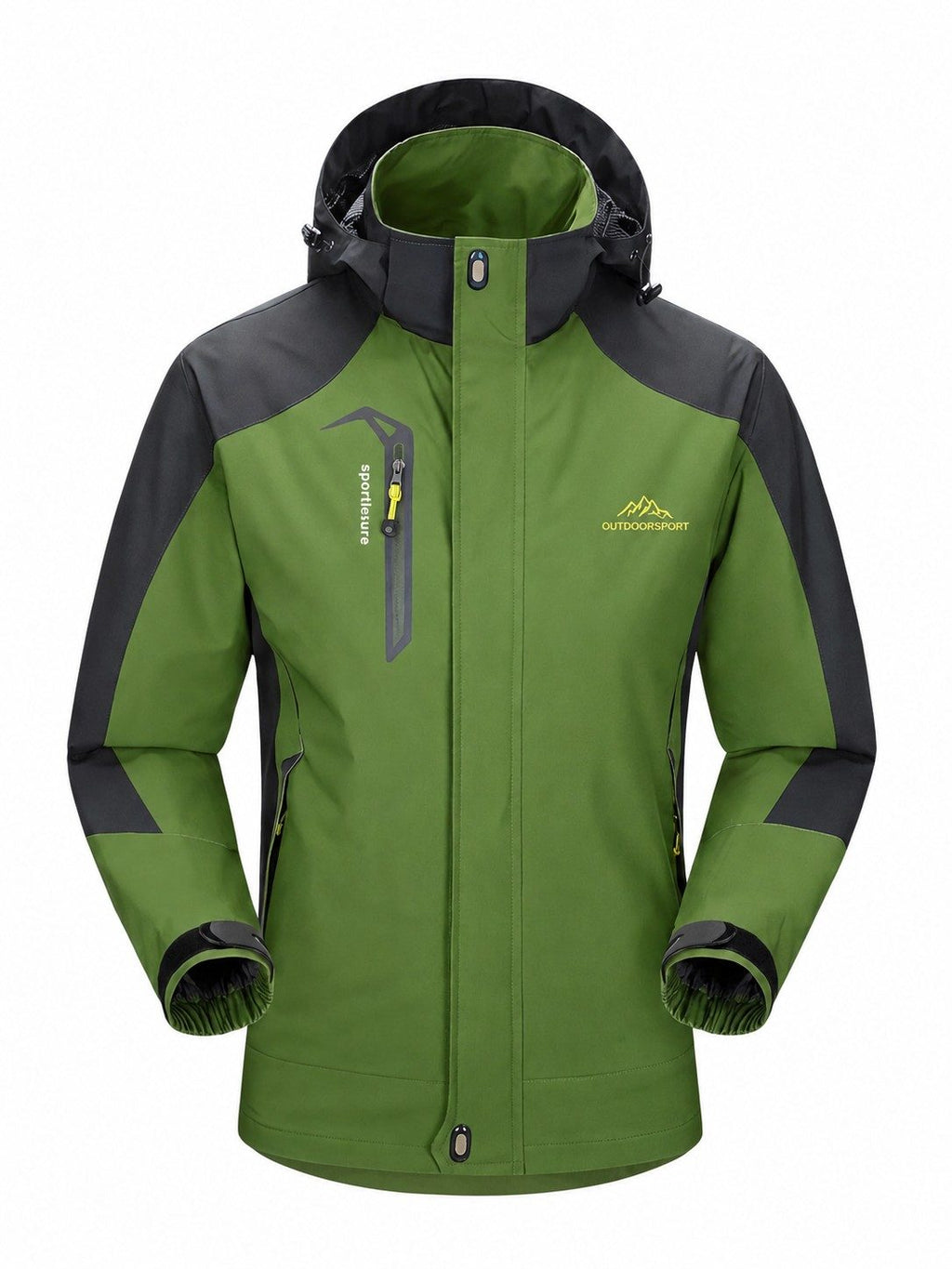 Hooded Hiking Rain Shell with 1500mm Protection