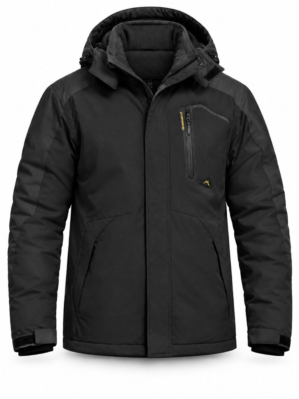 Insulated Waterproof Hooded Ski Jacket