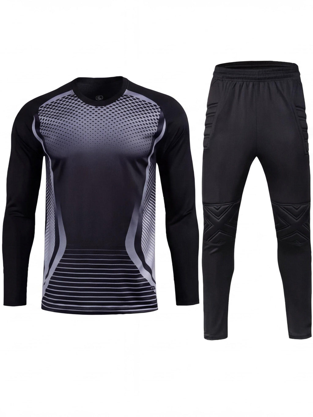 Padded Soccer Goalkeeper Jersey & Pants Set