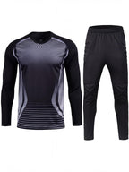 Padded Soccer Goalkeeper Jersey & Pants Set