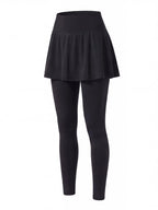 Women's 2-in-1 Skirted Hiking Leggings with Pockets