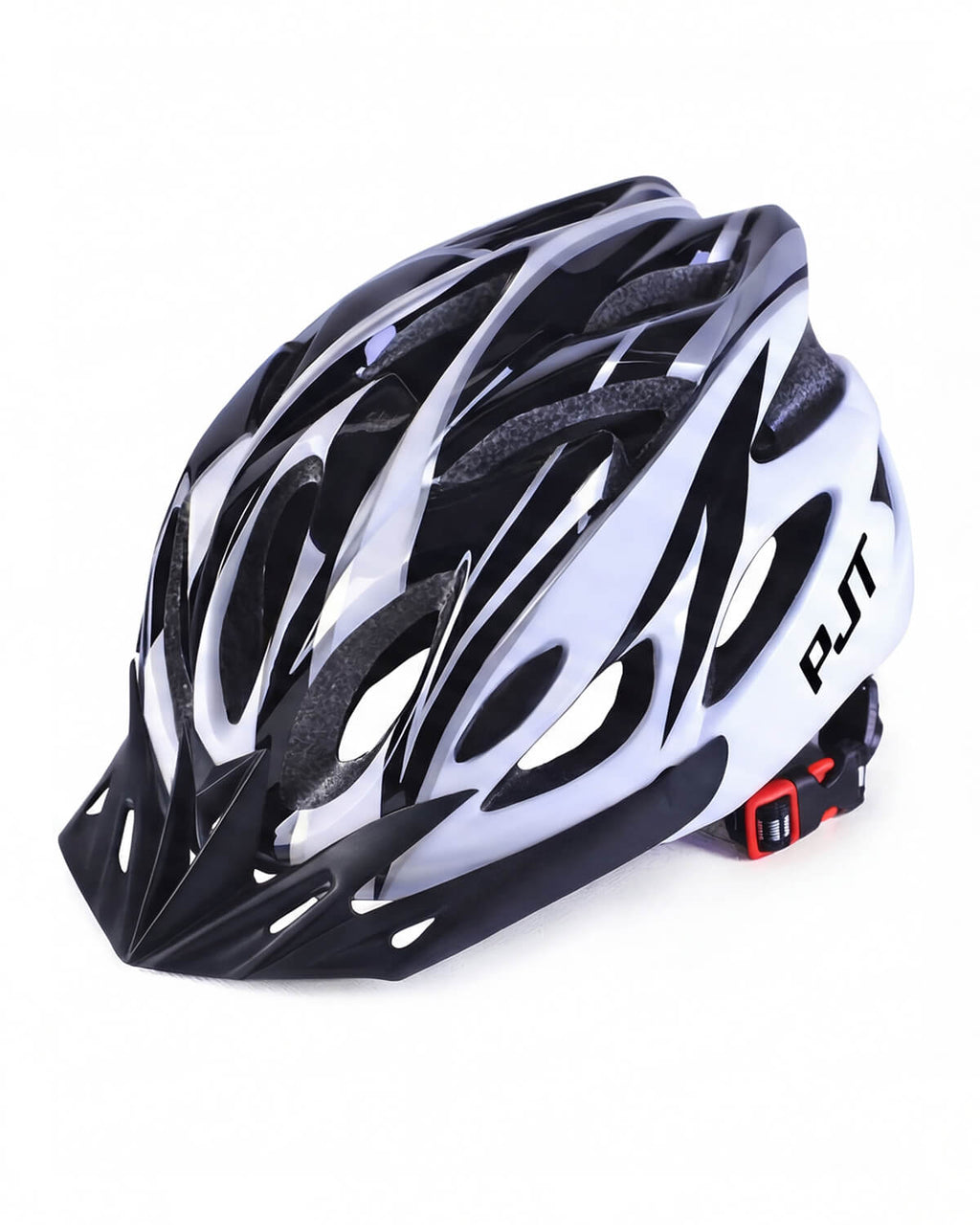 Cycling Helmet with Ventilated Shell and Visor