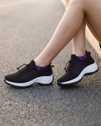 Walking Shoes with Toggle Laces