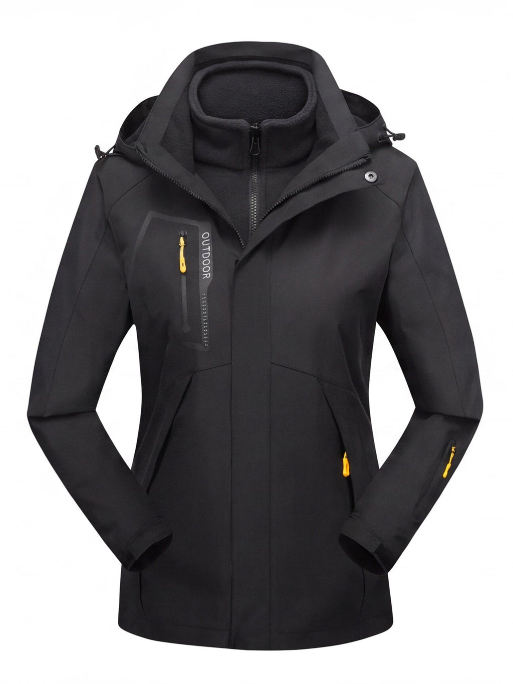 Women's 3-in-1 Modular Hiking Jacket with Fleece