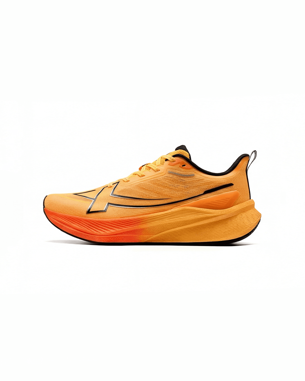 Cushioned Lace-Up Performance Running Shoes
