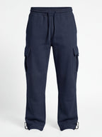 Fleece-Lined Cargo Pants with Adjustable Hems