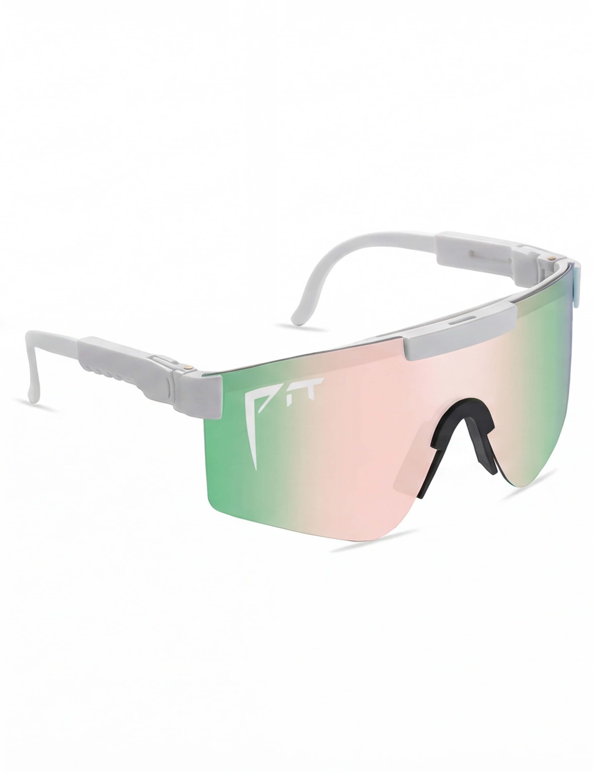 UV400 Wraparound Shield Sunglasses for Cycling and Hiking