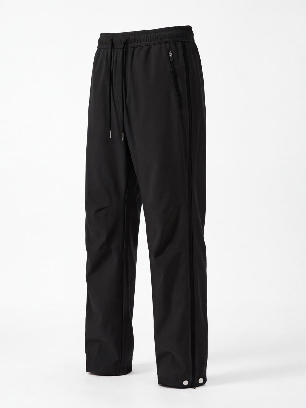 Side-Opening Hiking Rain Pants with Adjustable Hems