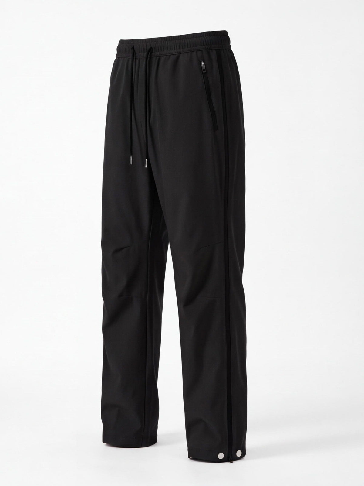 Side-Opening Hiking Rain Pants with Adjustable Hems