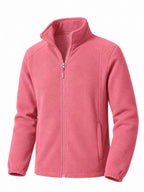 Women's Thick Full-Zip Fleece Hiking Jacket