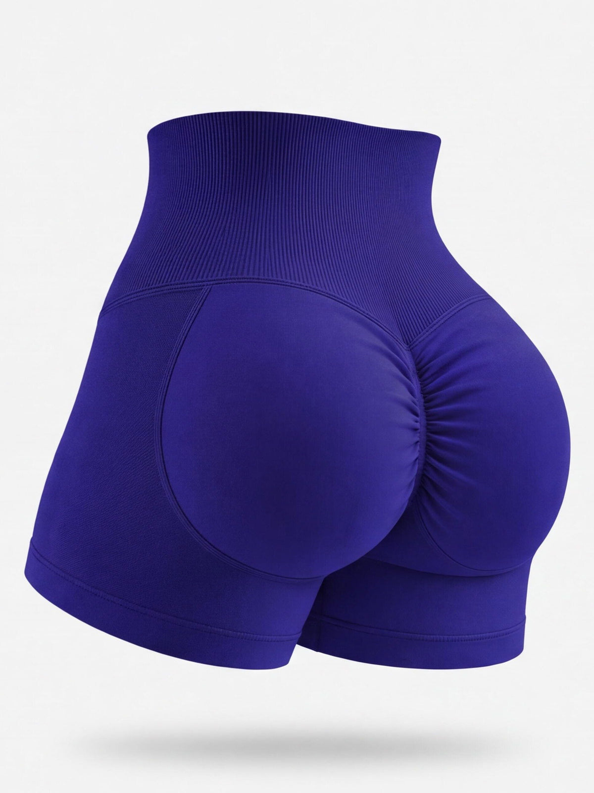High-Waisted Scrunch Workout Shorts