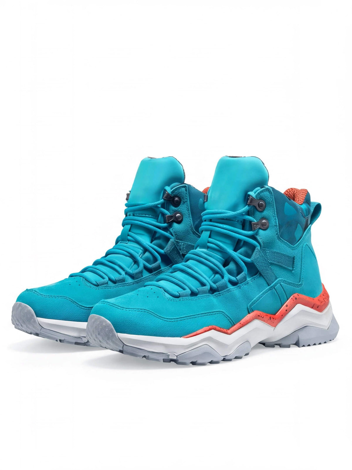 Trail Hiking Boots with Padded Tongue and Layered Support