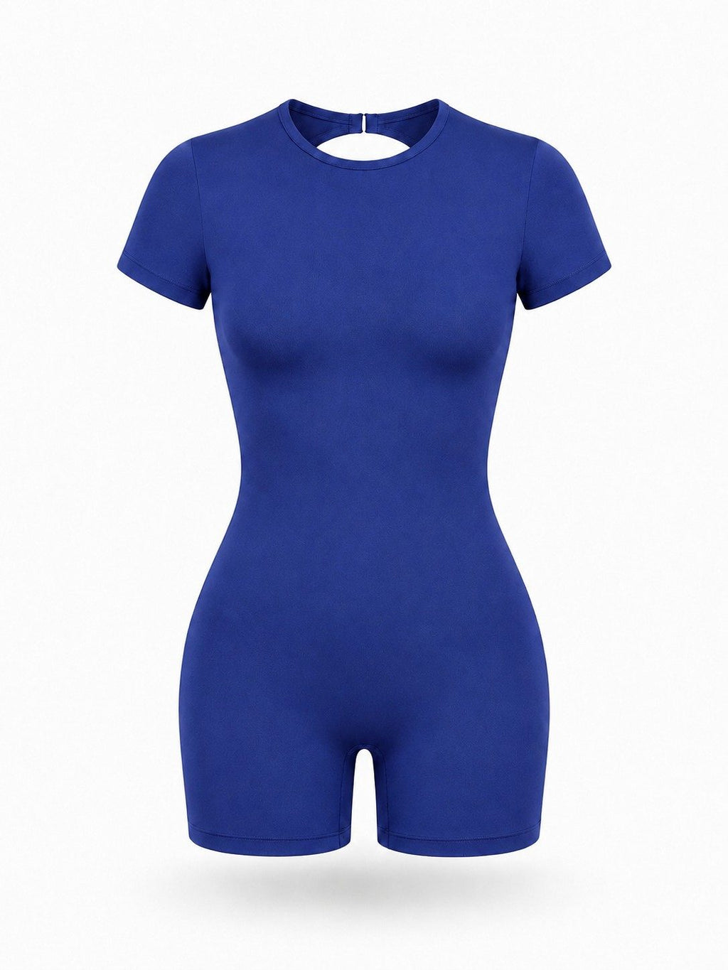 Women's Open-Back One-Piece Workout Romper