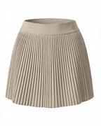 Women's Pleated Tennis Skirt with Built-In Shorts Pocket