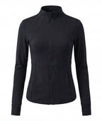 Women’s Full-Zip Training Jacket with Stand Collar