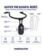 Rechargeable Vibrating Posture Reminder