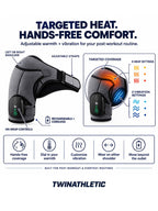 Rechargeable Heated Shoulder Support with Vibration