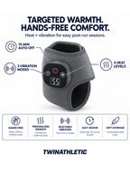 Heated Ankle Massager Wrap with Vibration