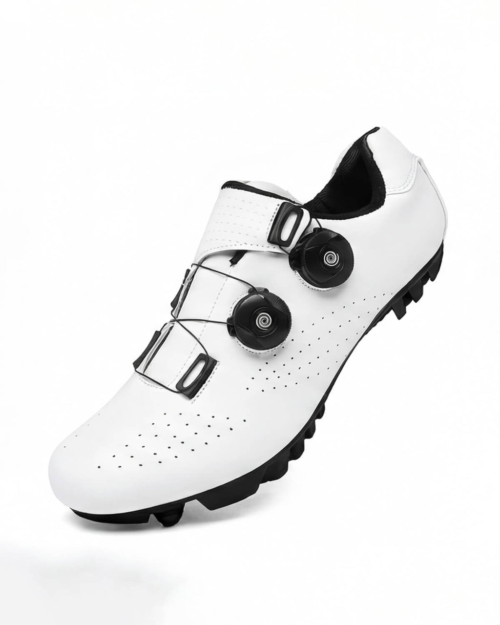 Cycling Shoes with Dual Dial Closure and Cleat Mount