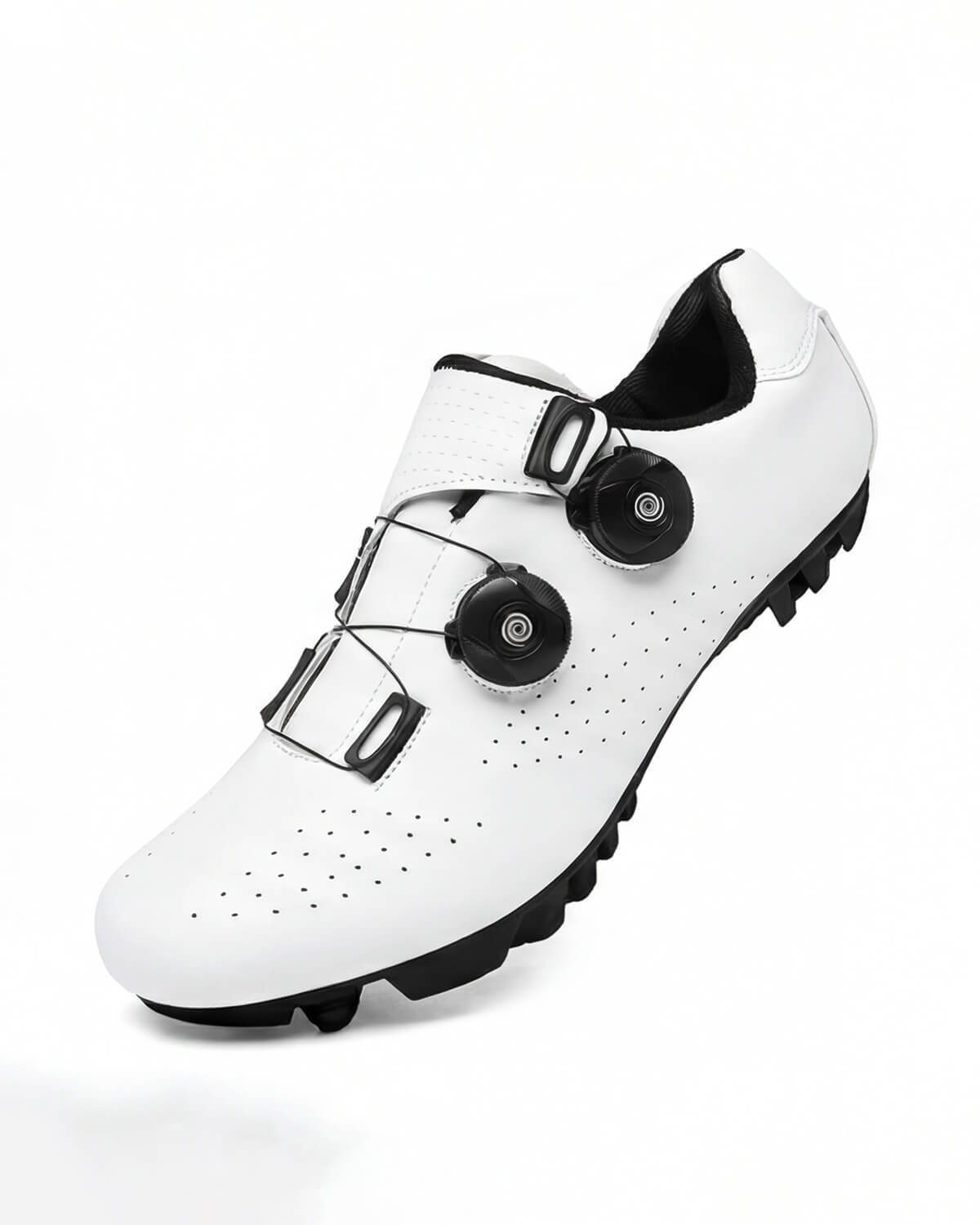 Cycling Shoes with Dual Dial Closure and Cleat Mount