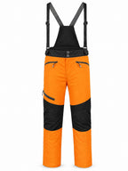 Insulated Snow Pants with Detachable Suspenders
