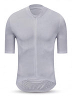 Short-Sleeve Cycling Jersey with Full-Length Front Zipper