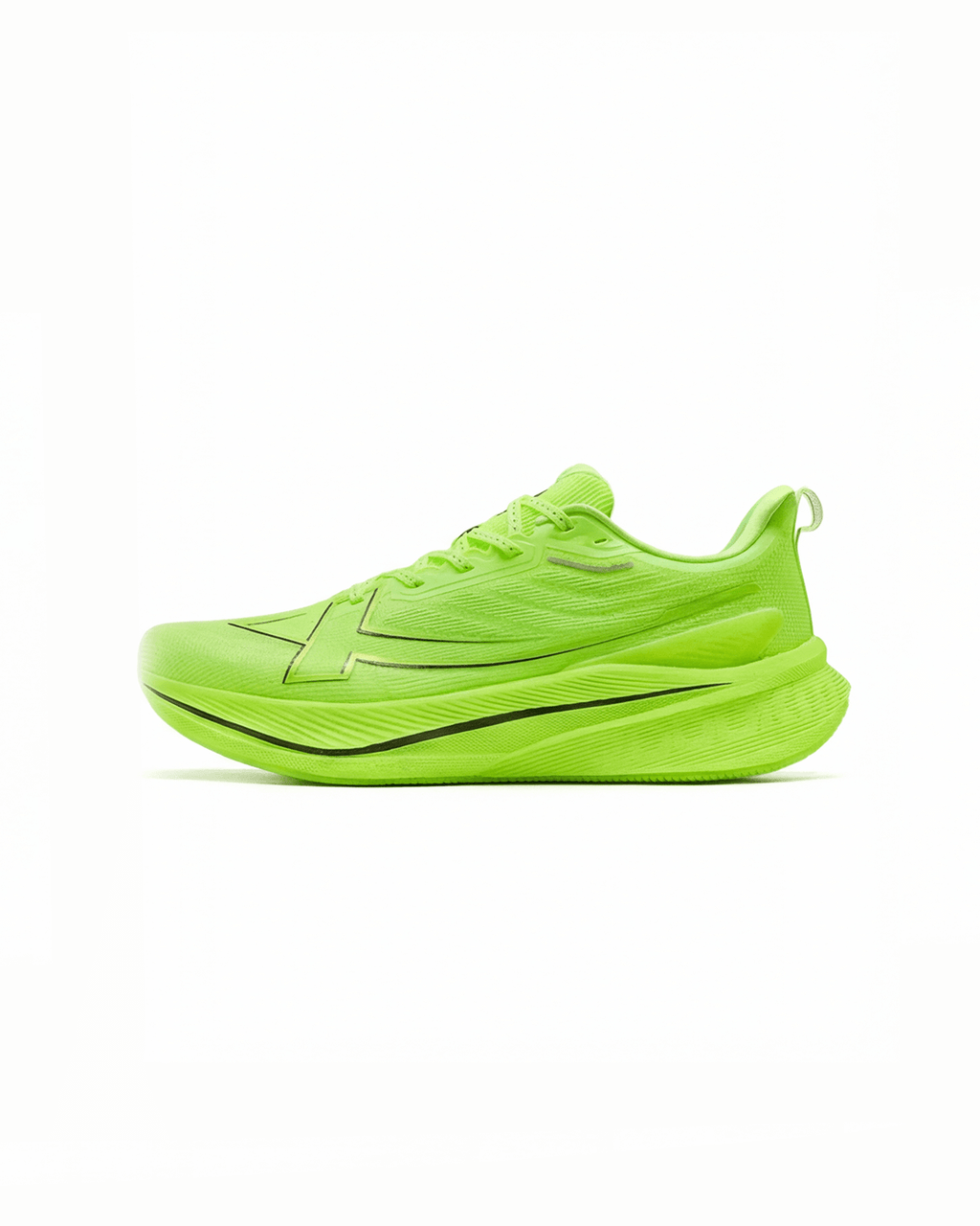 Cushioned Lace-Up Performance Running Shoes