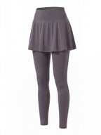 Women's 2-in-1 Skirted Hiking Leggings with Pockets