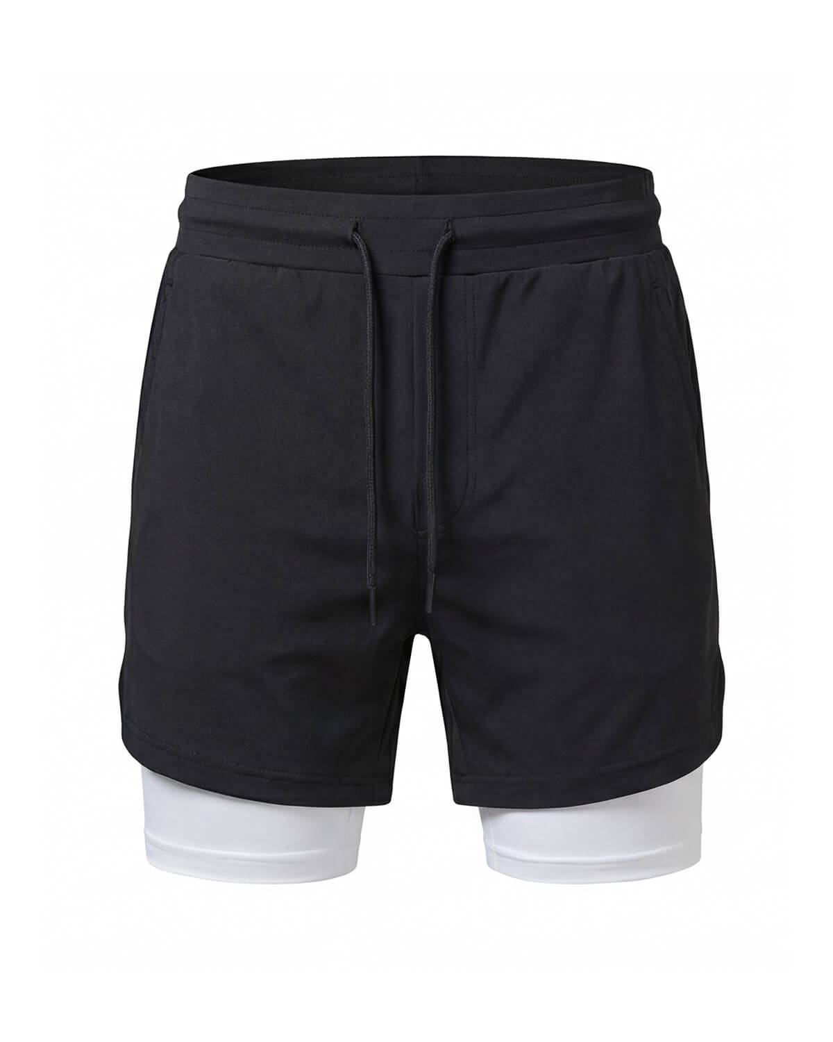 Men's 2-in-1 Training Shorts with Phone Pocket