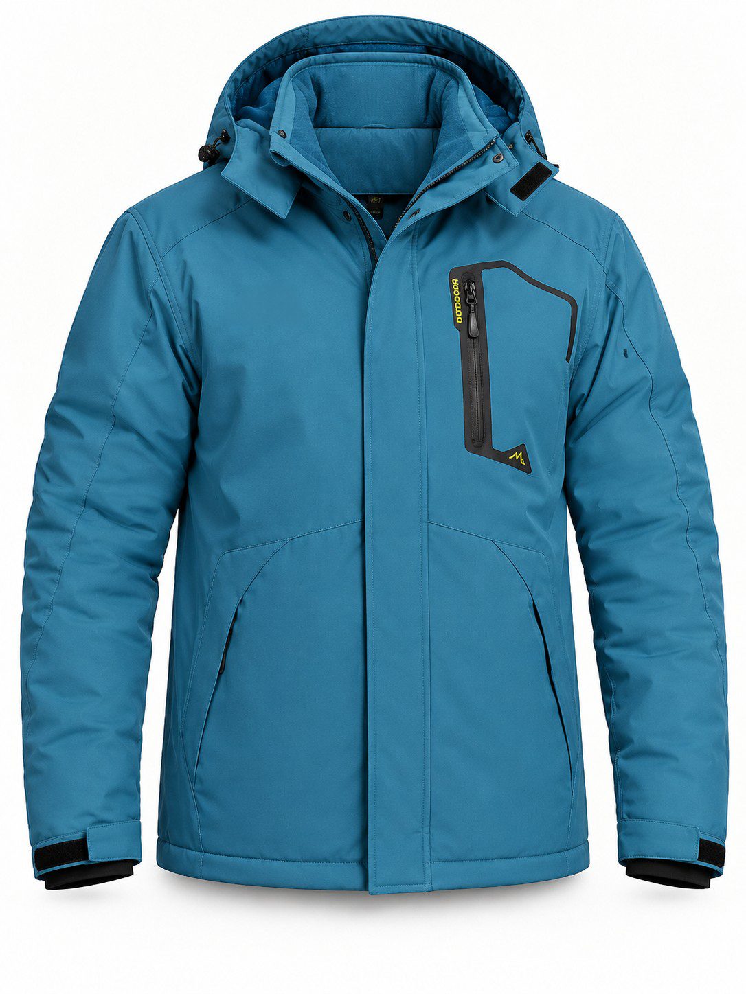 Insulated Waterproof Hooded Ski Jacket