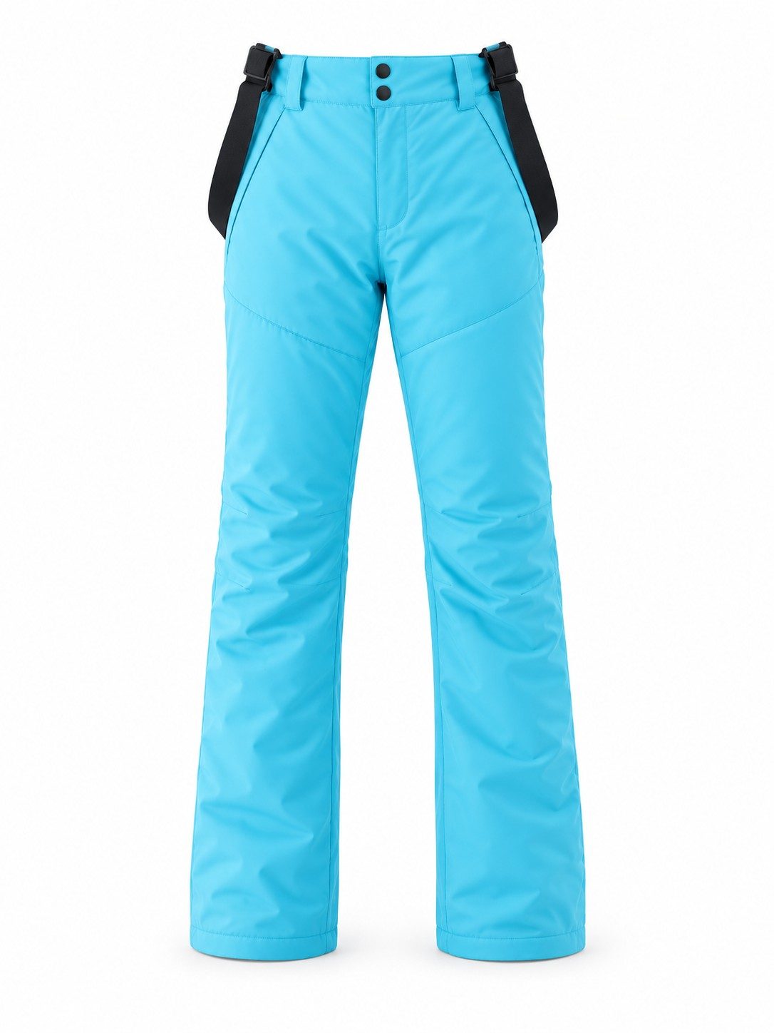 High-Waist Suspender Ski & Snow Pants