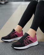 Women’s Lightweight Lace-Up Knit Training Shoes