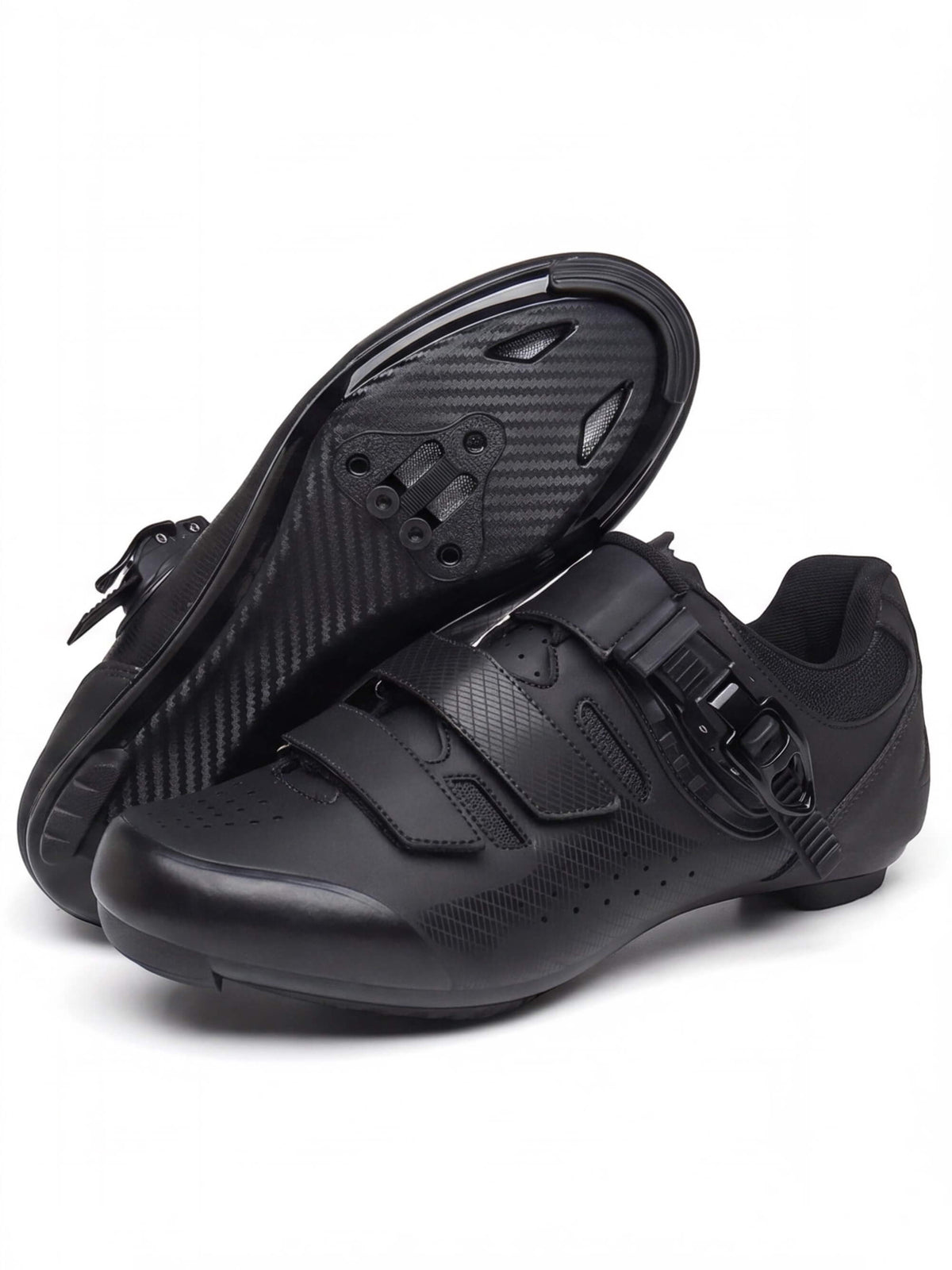 Trail Cycling Shoes with Multi-Strap Secure Fit