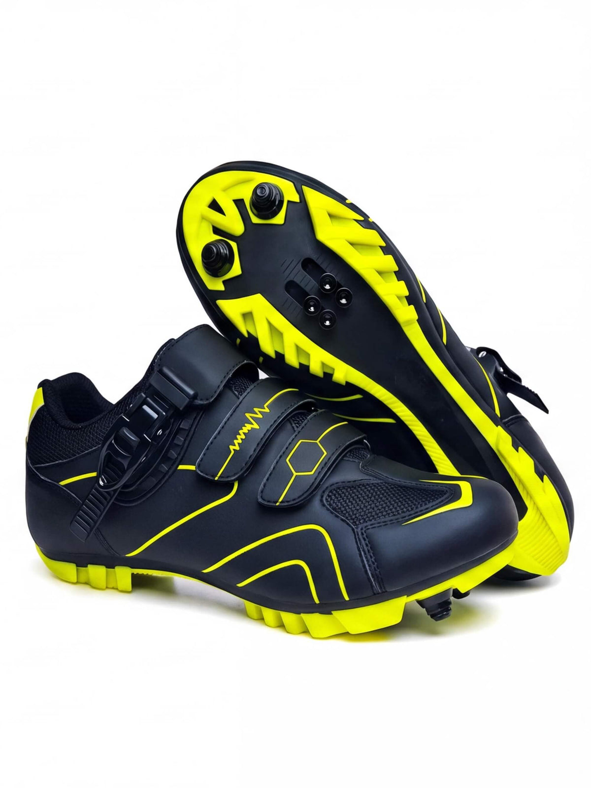 Road Cycling Shoes with Three-Point Adjustable Fastening