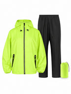 Lightweight Packable Rain Jacket & Pants Set