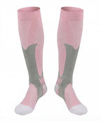 Unisex Knee-High Compression Socks 20–30 mmHg for Training