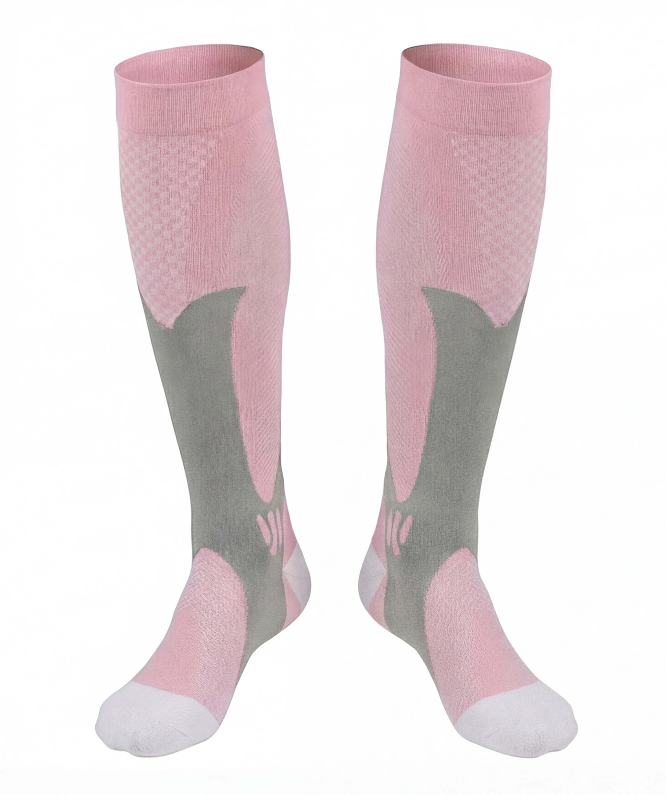 Unisex Knee-High Compression Socks 20–30 mmHg for Training