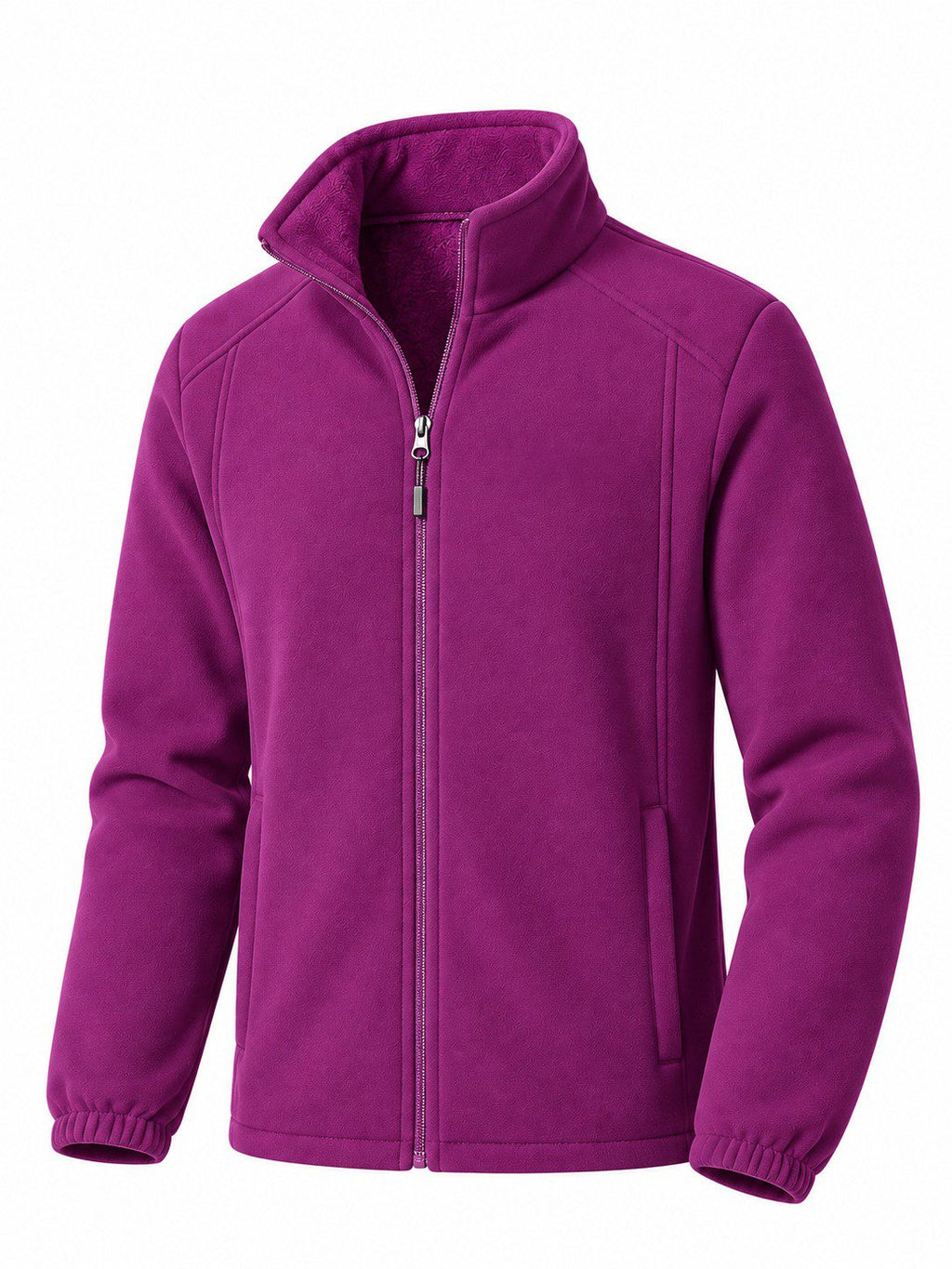 Women's Thick Full-Zip Fleece Hiking Jacket