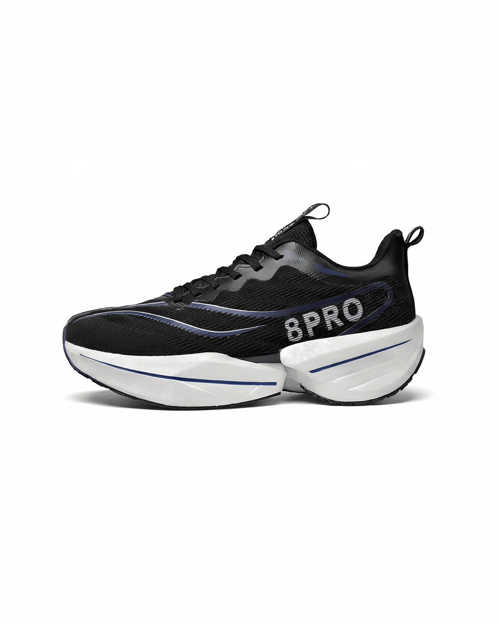 Lightweight Lace-Up Running Shoes with Cushioned Midsole