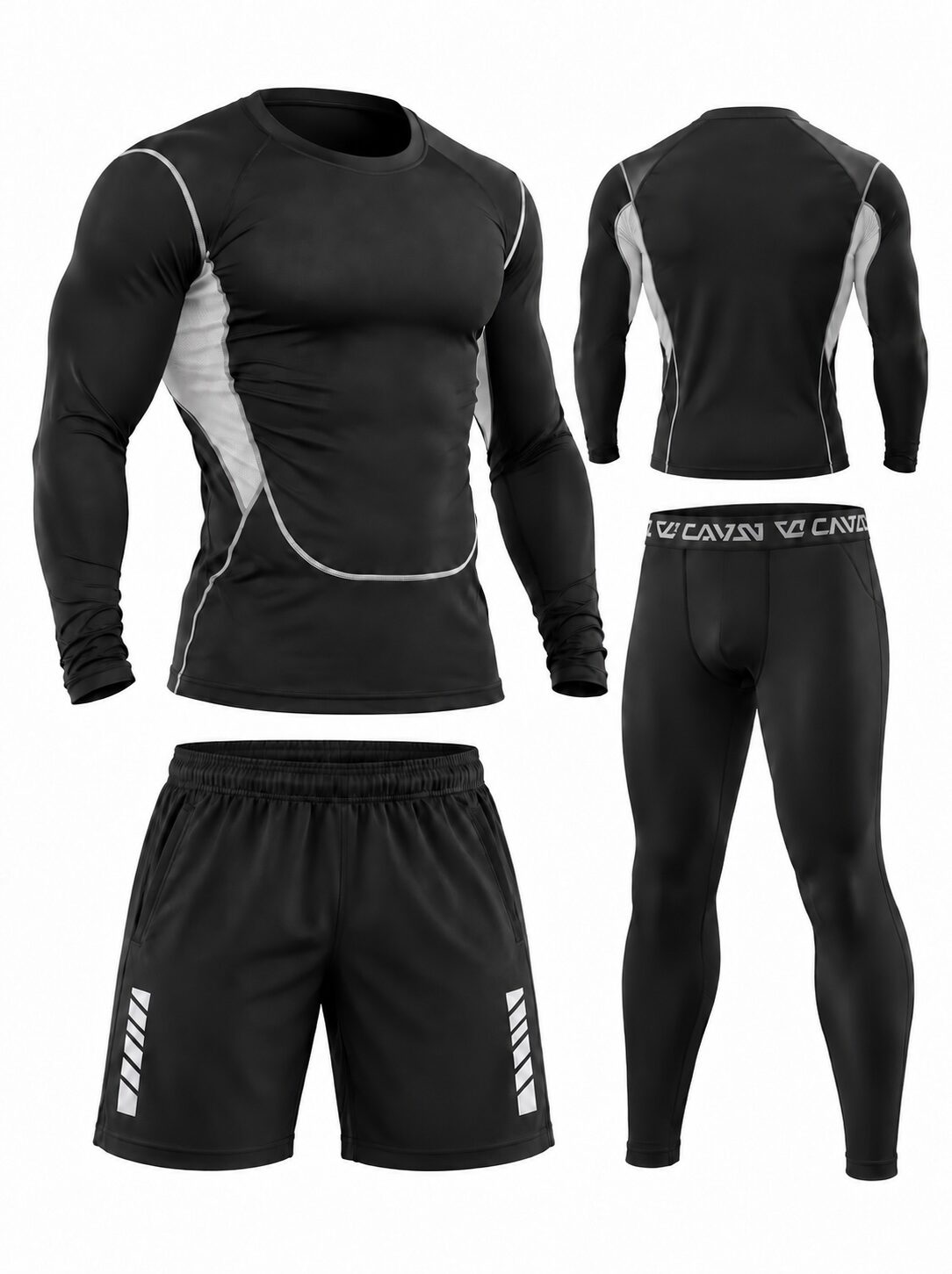 Men's 3-Piece Running & Training Set