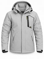Insulated Waterproof Hooded Ski Jacket