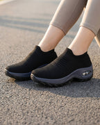 Slip-On Walking Shoes with Air Cushion