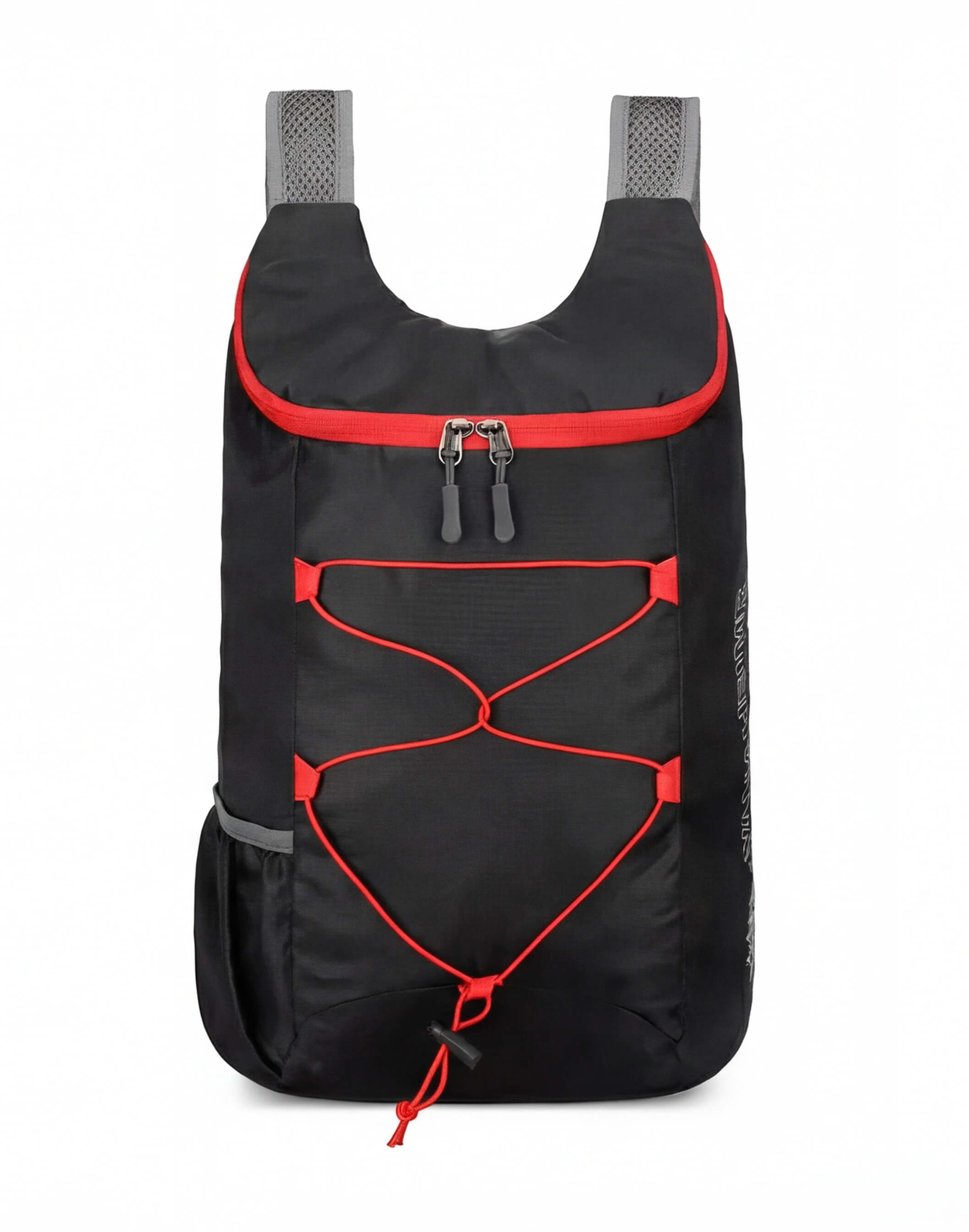 Folding Waterproof Daypack Backpack with Front Bungee Cord