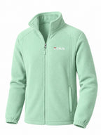 Women's Thick Full-Zip Fleece Hiking Jacket