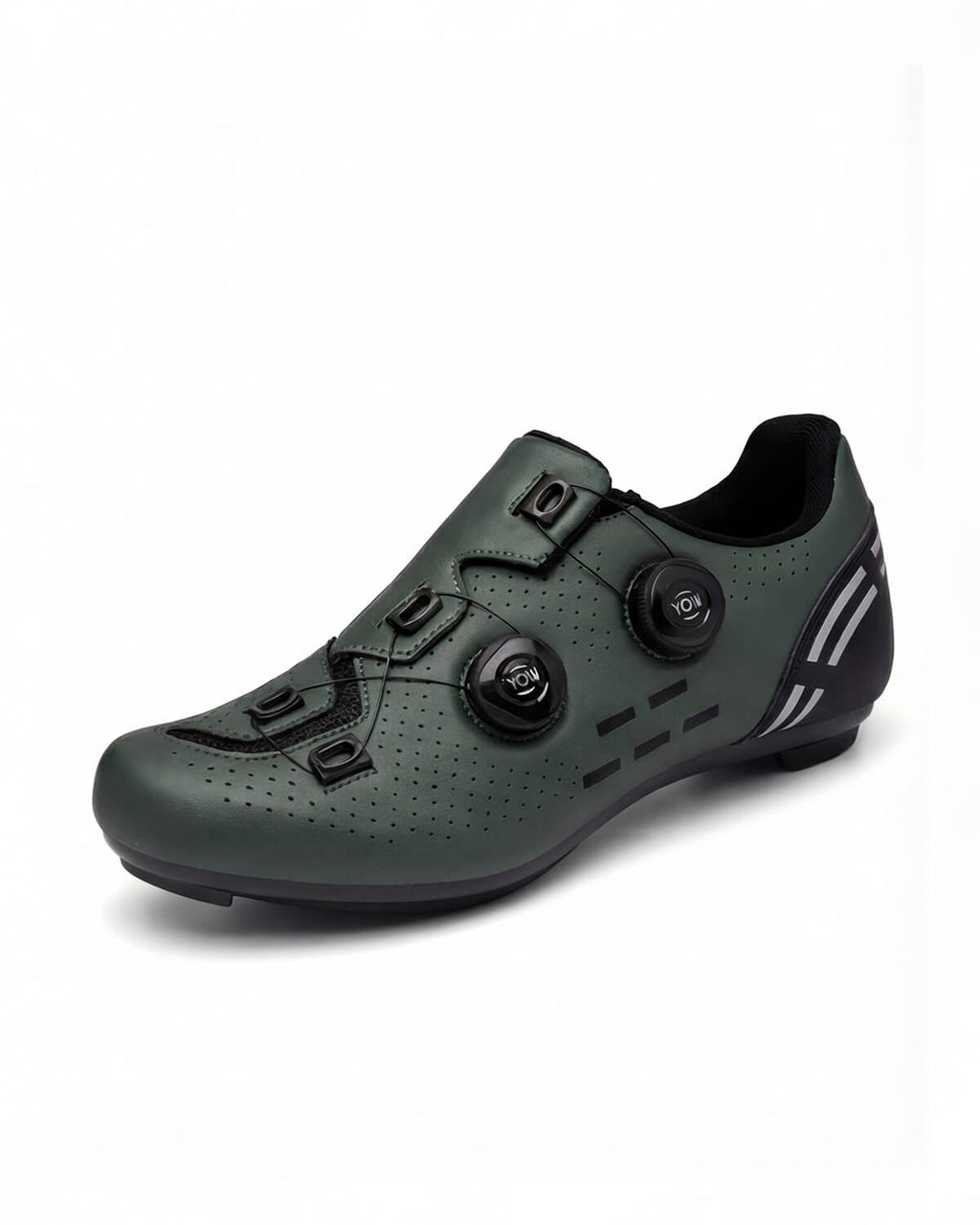 Cycling Shoes with Dual Dial Fit and Cleat Sole