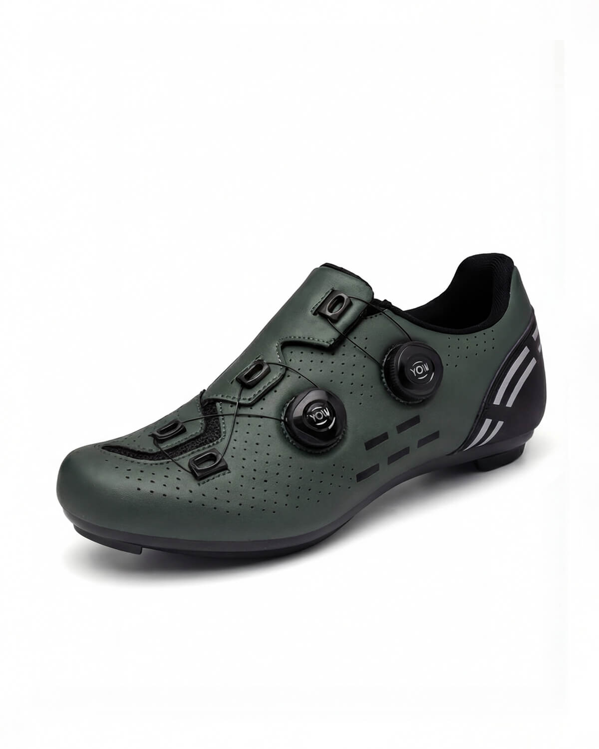 Cycling Shoes with Dual Dial Fit and Cleat Sole